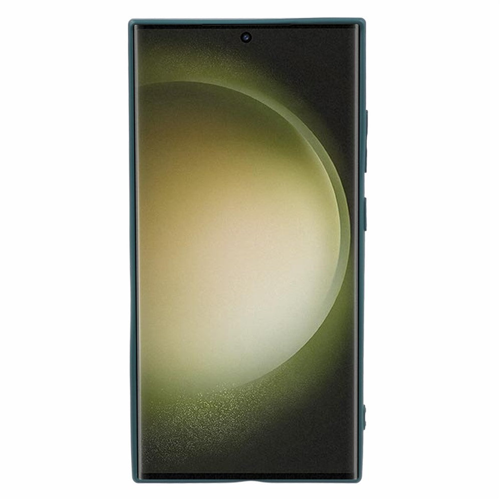 Samsung Galaxy S24 Ultra TPU-skal Mjukt fiberfoder Fallskyddande mobilskydd