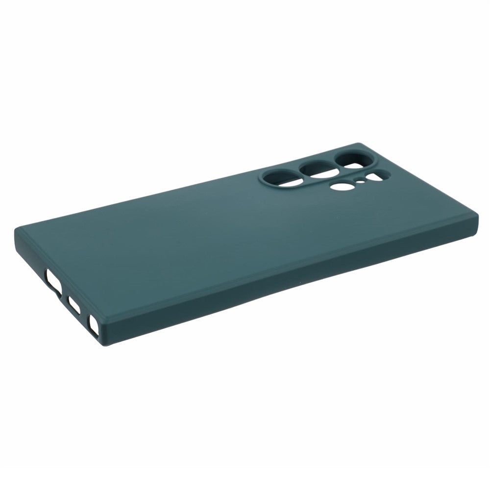 Samsung Galaxy S24 Ultra TPU-skal Mjukt fiberfoder Fallskyddande mobilskydd