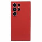 Samsung Galaxy S24 Ultra TPU-skal Mjukt fiberfoder Fallskyddande mobilskydd