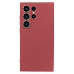 Samsung Galaxy S24 Ultra TPU-skal Mjukt fiberfoder Fallskyddande mobilskydd