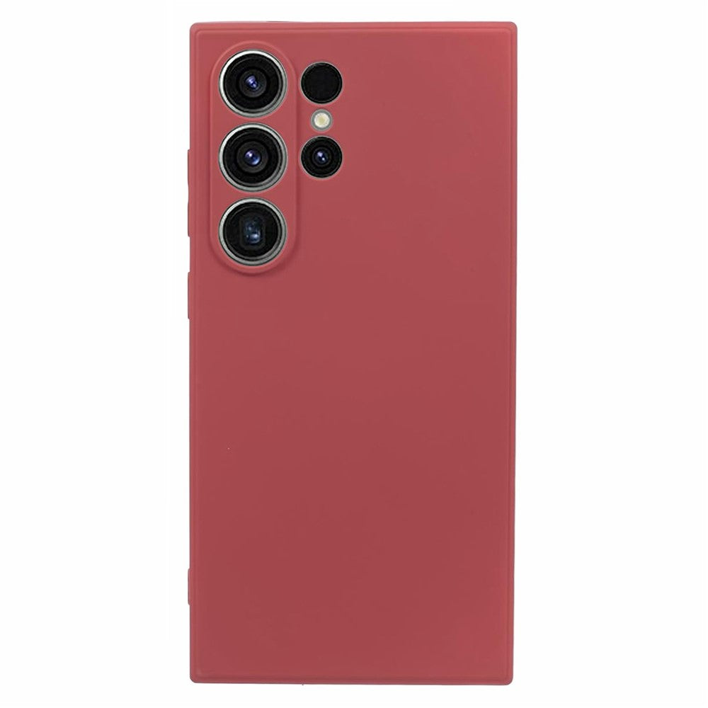 Samsung Galaxy S24 Ultra TPU-skal Mjukt fiberfoder Fallskyddande mobilskydd