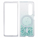 JTW-serie til Samsung Galaxy Z Fold4 5G magnetisk cover med glitrende epoxy TPU+akryl beskyttelsescover