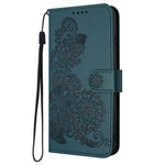 Til Samsung Galaxy A05 4G Telefoncovers Mandala Blomst Læder Pung Mobilcover med Rem