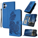 Til Samsung Galaxy A05 4G Telefoncovers Mandala Blomst Læder Pung Mobilcover med Rem