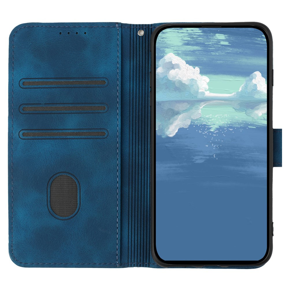 YX0040 Til Samsung Galaxy A05 4G Etui Standpung Præget Telefoncover
