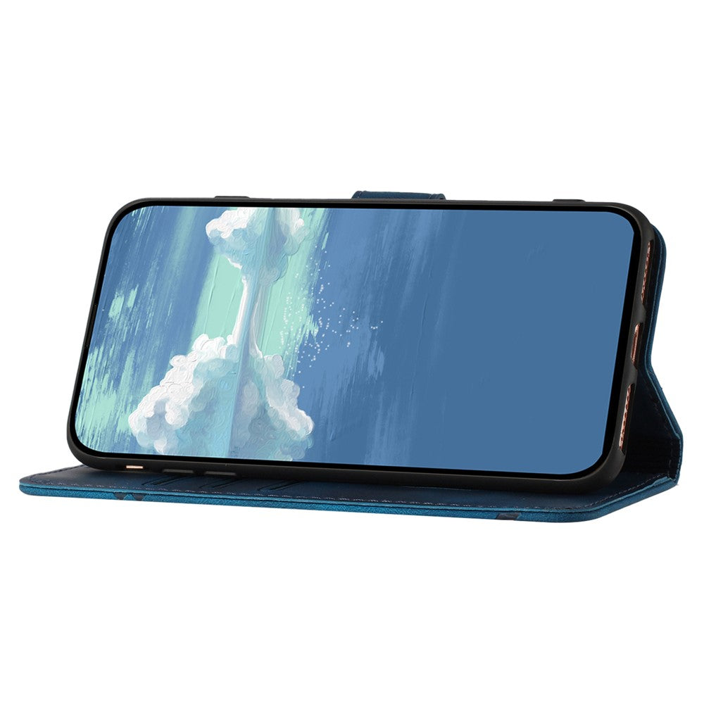 YX0040 Til Samsung Galaxy A05 4G Etui Standpung Præget Telefoncover