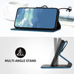 YX0040 Til Samsung Galaxy A05 4G Etui Standpung Præget Telefoncover