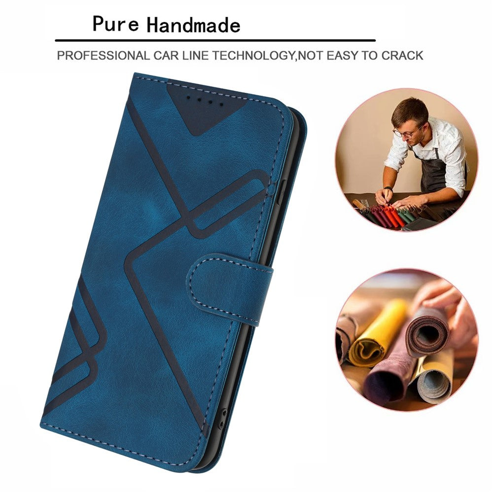 YX0040 Til Samsung Galaxy A05 4G Etui Standpung Præget Telefoncover