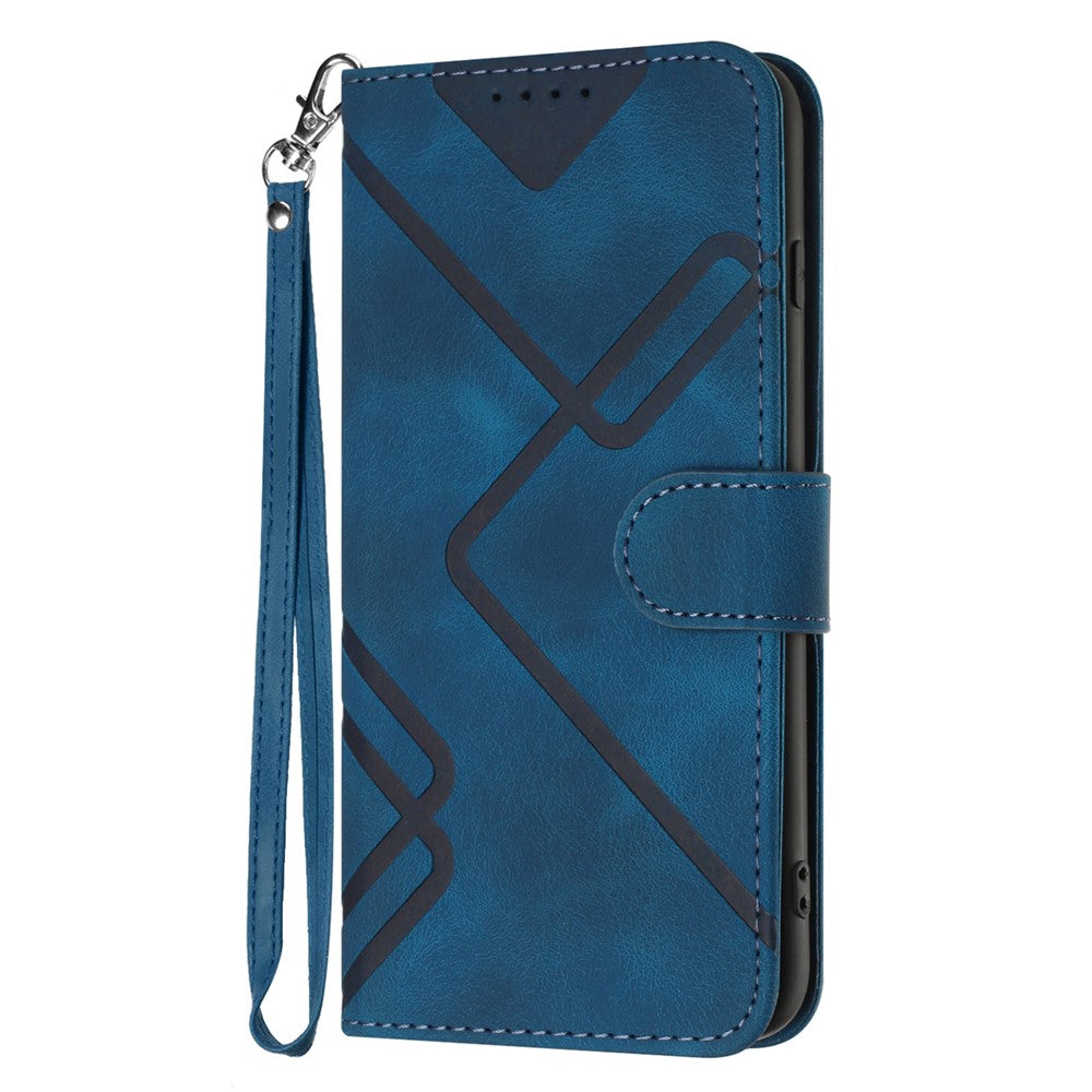 YX0040 Til Samsung Galaxy A05 4G Etui Standpung Præget Telefoncover