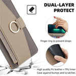 For Oppo A55 5G Case with Card Holder Leather Phone Cover Stand Wallet