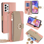 For Samsung Galaxy A23 5G (Global Version) / A23 4G Leather Case Phone Cover Stand Wallet with Strap