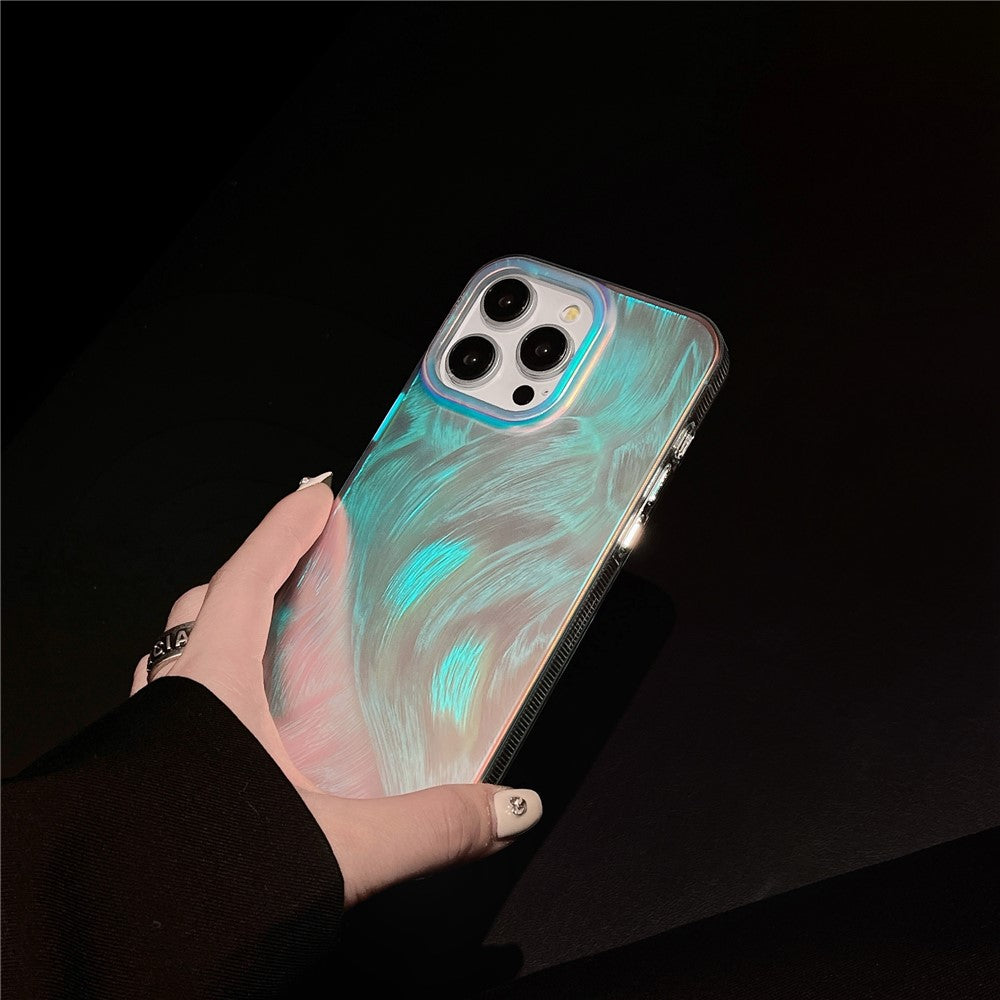 For iPhone 15 Pro Cell Phone Case Creative TPU+PC Anti-drop Back Shell
