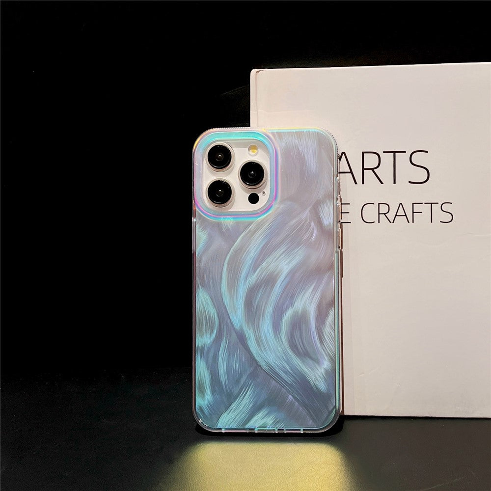 For iPhone 15 Pro Cell Phone Case Creative TPU+PC Anti-drop Back Shell