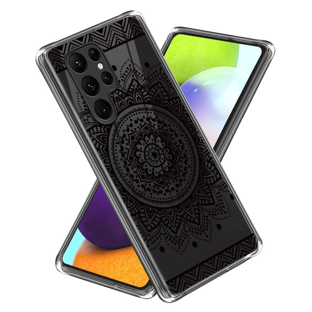 For Samsung Galaxy S24 Ultra Pattern Phone Case TPU Shock Protective Cover