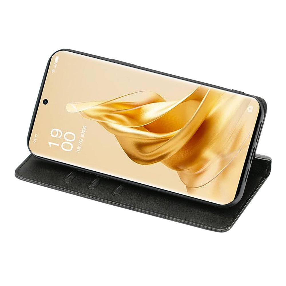 For Oppo A79 5G / A2 5G Case Magnetic Auto Closing Leather Wallet Stand Cover