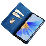 For Oppo A79 5G / A2 5G Leather Case Magnetic Auto Closing Phone Stand Cover