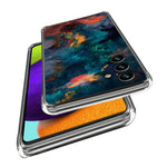 Til Samsung Galaxy A25 5G (Global) (161.0 x 76.5 x 8.3mm) Cover TPU Telefoncover med IMD Mønstertryk