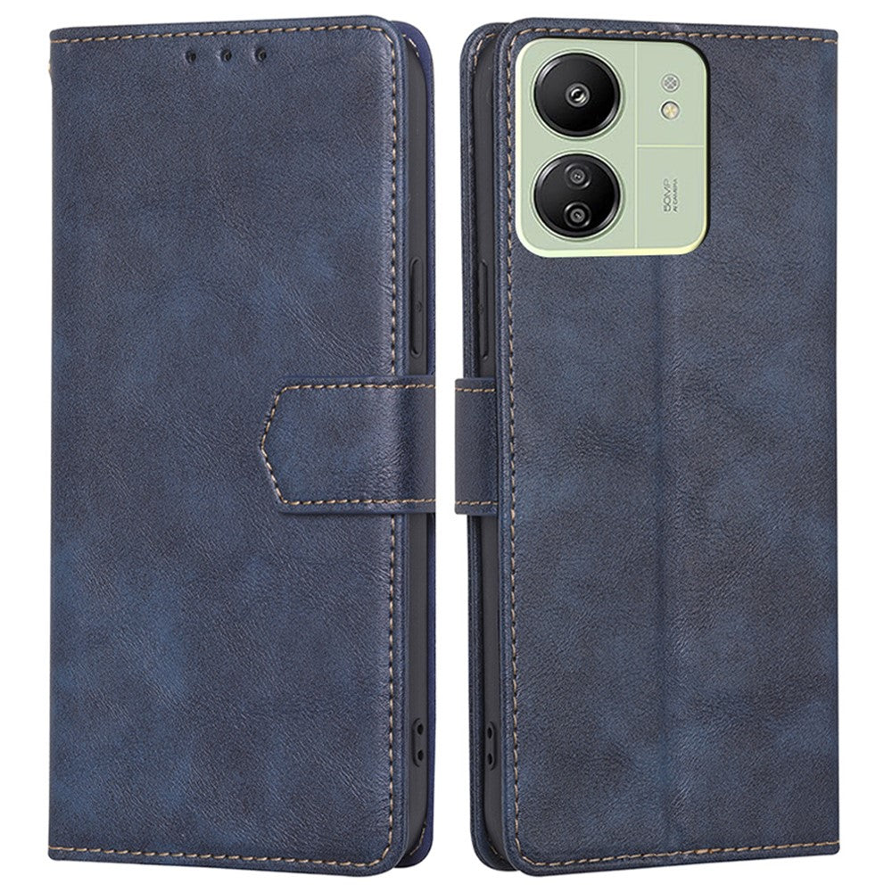 For Xiaomi Redmi 13C 4G / 5G / 13R 5G / Poco M6 5G / Poco C65 4G Cell Phone Case RFID Blocking PU Leather  Wallet Cover