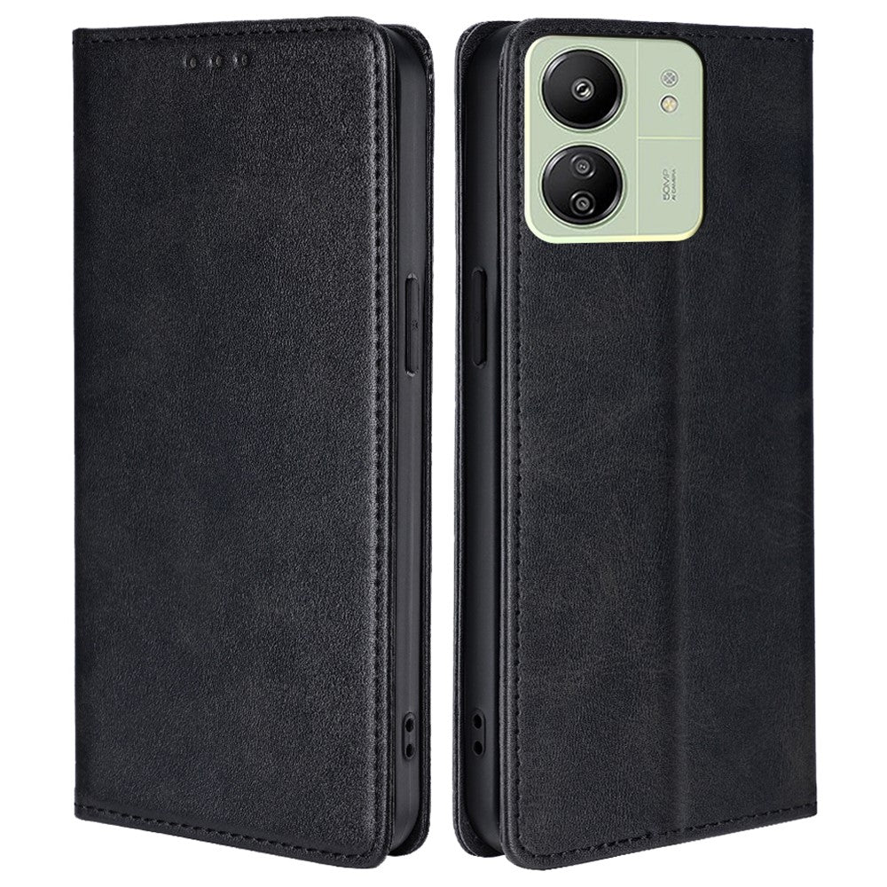 For Xiaomi Redmi 13C 4G / 5G / 13R 5G / Poco M6 5G / Poco C65 4G Case Leather Wallet Shockproof Phone Cover