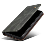 Til Samsung Galaxy A35 5G lædercover magnetisk automatisk lukning pungcover