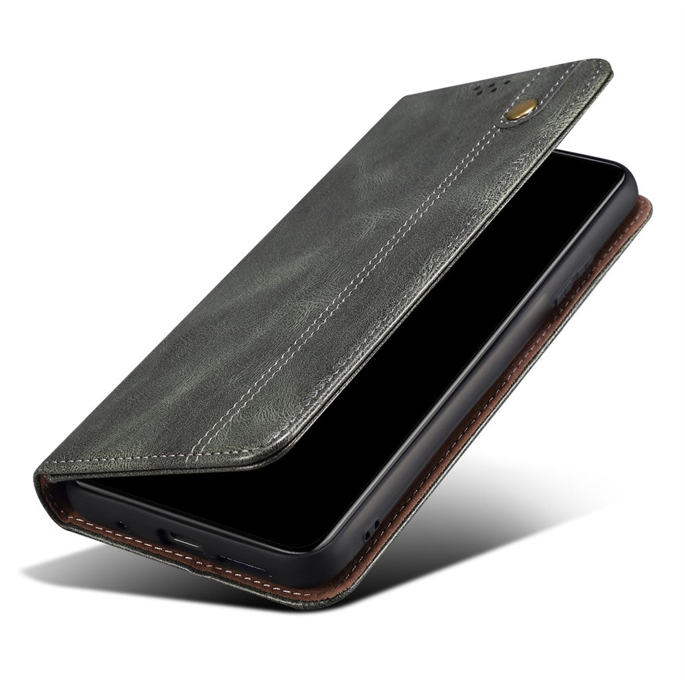 Til Samsung Galaxy A35 5G lædercover magnetisk automatisk lukning pungcover