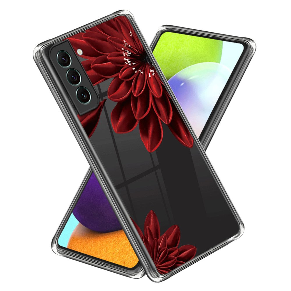For Samsung Galaxy S24+ Case Pattern Printing TPU Cover Phone Protective Case