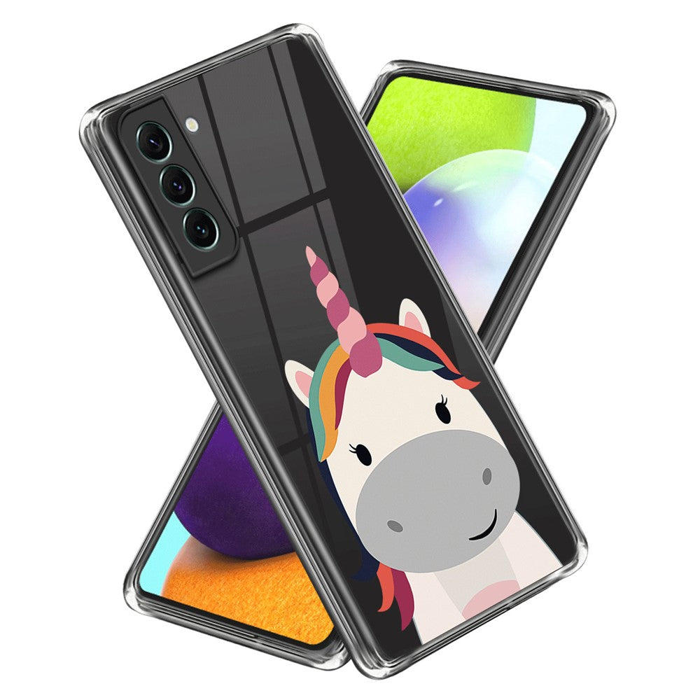 For Samsung Galaxy S24+ Case Pattern Printing TPU Cover Phone Protective Case
