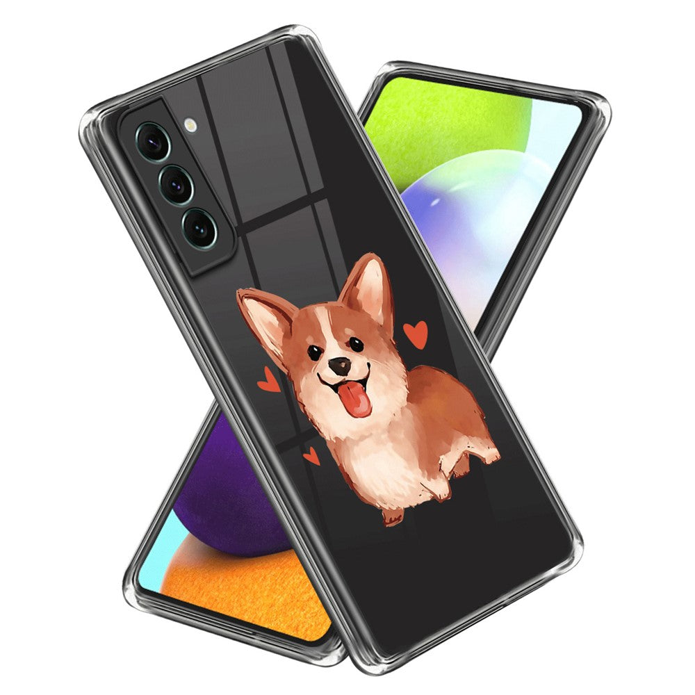 For Samsung Galaxy S24+ Case Pattern Printing TPU Cover Phone Protective Case