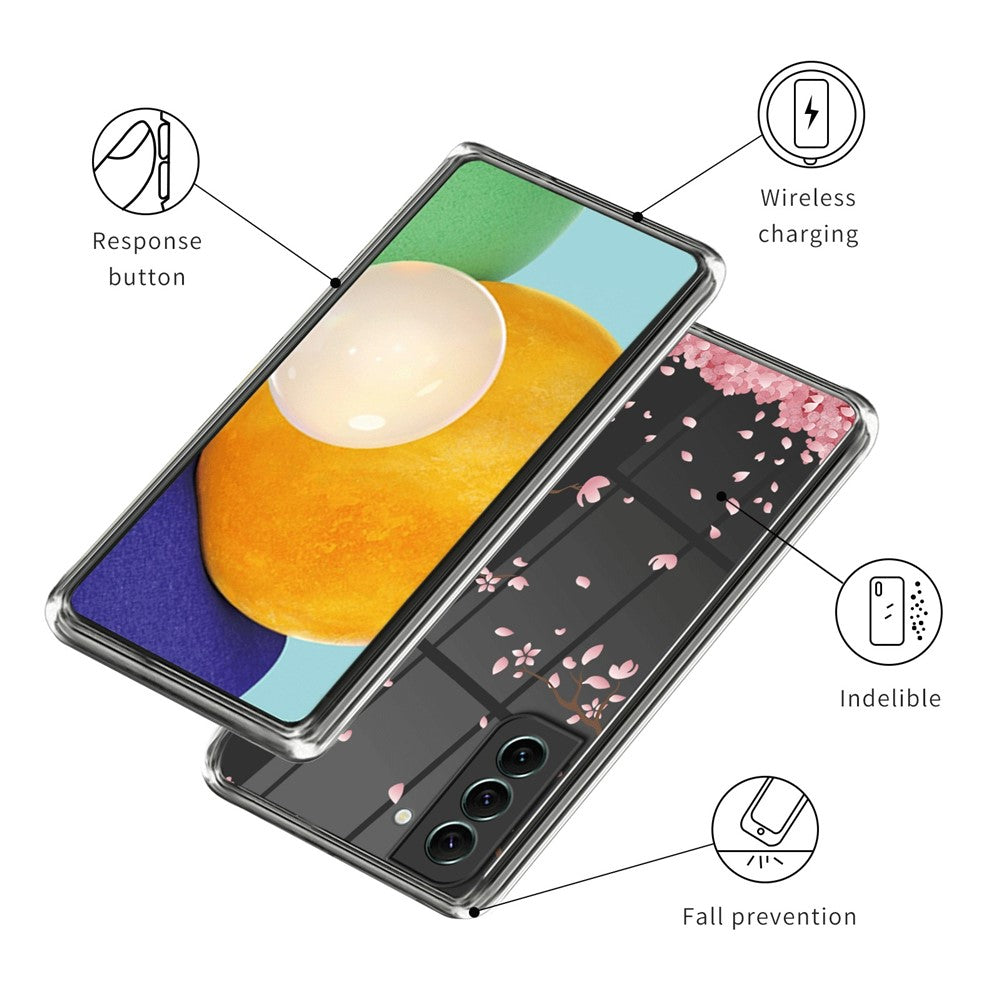 For Samsung Galaxy S24+ Case Pattern Printing TPU Cover Phone Protective Case