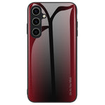 Til Samsung Galaxy A15 5G Telefoncover Hærdet Glas+TPU Stødabsorberende Cover