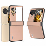ABEEL For Oppo Find N3 Flip 5G Hinge Protection Case Genuine Cow Leather Back Cover
