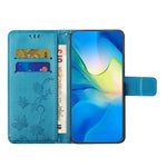 Til Samsung Galaxy A35 5G Cover med præget PU-læderpung og stativ til mobiltelefon
