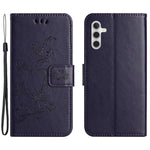 Til Samsung Galaxy A35 5G Cover med præget PU-læderpung og stativ til mobiltelefon