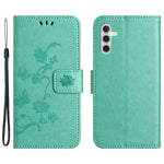 Til Samsung Galaxy A35 5G Cover med præget PU-læderpung og stativ til mobiltelefon