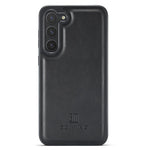 DG.MING For Samsung Galaxy S24 Case Anti-Drop PU Leather Coating Phone Back Cover