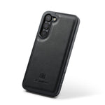 DG.MING For Samsung Galaxy S24 Case Anti-Drop PU Leather Coating Phone Back Cover