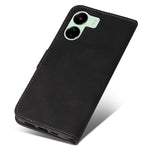 For Xiaomi Redmi 13C 4G / 13C 5G / 13R 5G / Poco M6 5G / Poco C65 4G Phone Case PU Leather Three-Color Splicing Flip Cover
