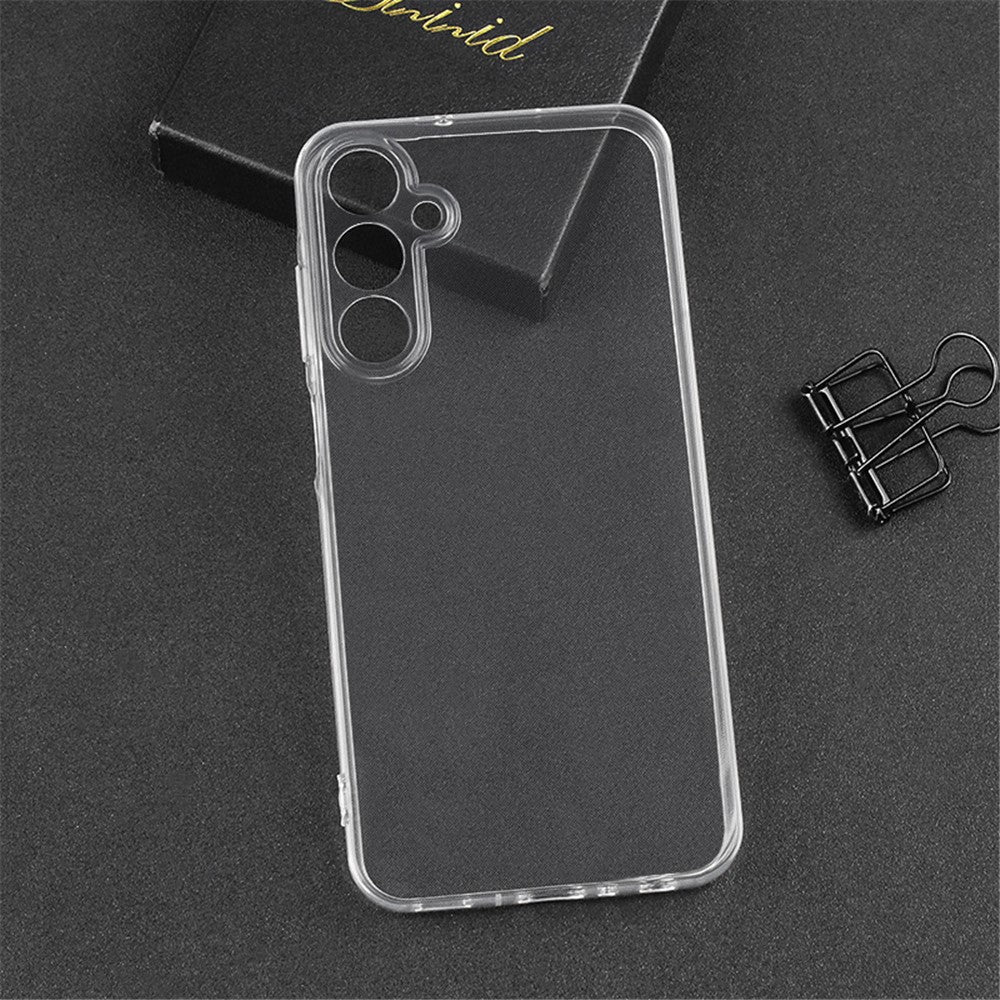 Til Samsung Galaxy A25 5G (Global) (161.0 x 76.5 x 8.3mm) TPU-cover Præcise udskæringer Gennemsigtigt slankt telefoncover