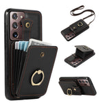 For Samsung Galaxy Note20 Ultra 5G / Note20 Ultra Case TPU+PU Leather Card Holder Kickstand Phone Cover