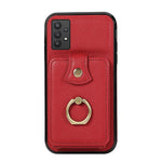 TPU+PU Leather Phone Cover for Samsung Galaxy A32 5G / M32 5G Case Card Holder Kickstand Shell