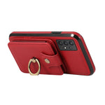 TPU+PU Leather Phone Cover for Samsung Galaxy A32 5G / M32 5G Case Card Holder Kickstand Shell