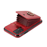 TPU+PU Leather Phone Cover for Samsung Galaxy A32 5G / M32 5G Case Card Holder Kickstand Shell