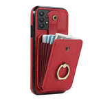 TPU+PU Leather Phone Cover for Samsung Galaxy A32 5G / M32 5G Case Card Holder Kickstand Shell