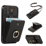 TPU+PU Leather Phone Cover for Samsung Galaxy A32 5G / M32 5G Case Card Holder Kickstand Shell