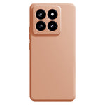 For Xiaomi 14 Soft TPU Case Straight Edge Anti-fall Shockproof Phone Cover