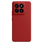 For Xiaomi 14 Soft TPU Case Straight Edge Anti-fall Shockproof Phone Cover