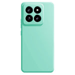 For Xiaomi 14 Soft TPU Case Straight Edge Anti-fall Shockproof Phone Cover