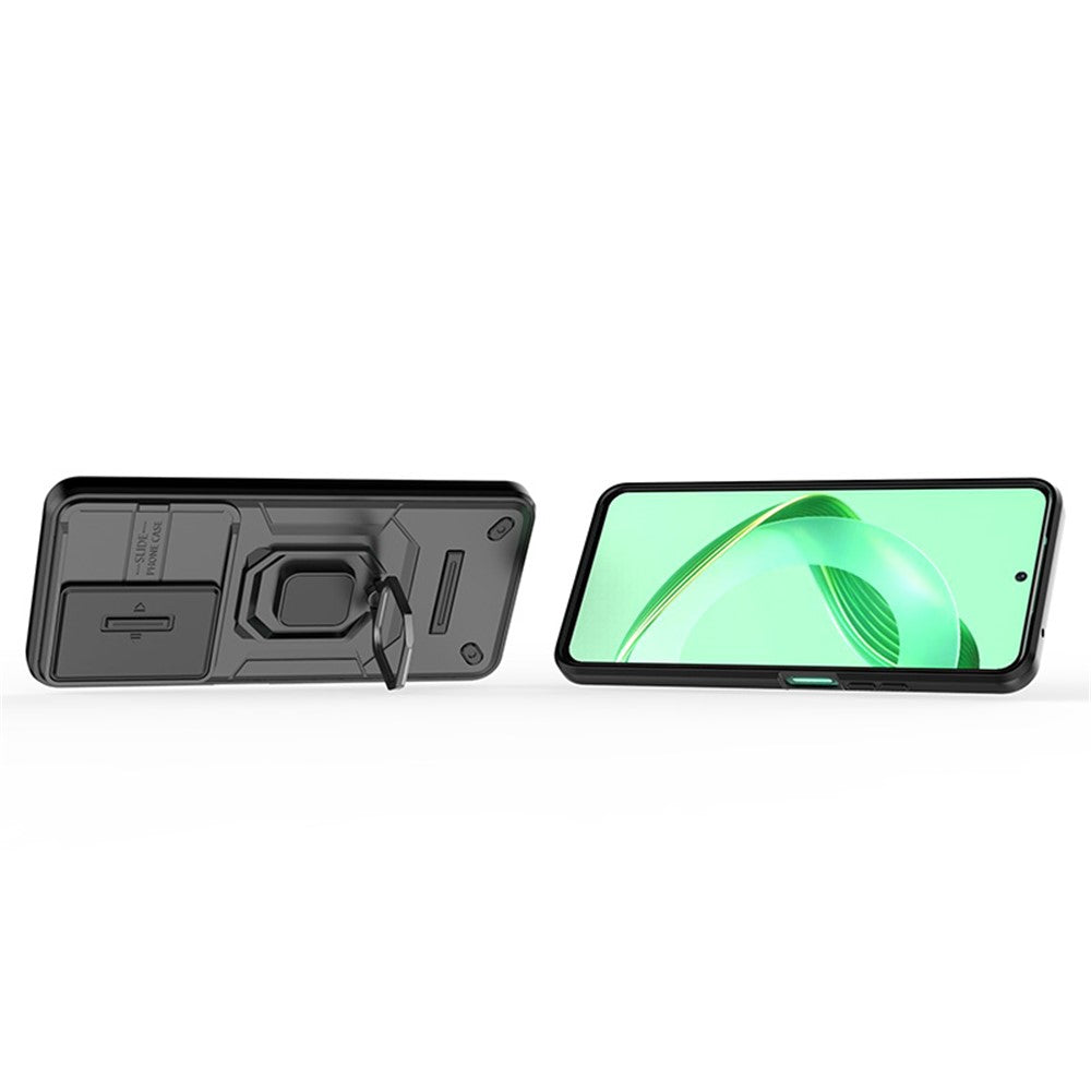 For Huawei nova 11 SE / nova 12 SE 4G Kickstand Phone Case with Slide Camera Cover