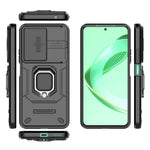 For Huawei nova 11 SE / nova 12 SE 4G Kickstand Phone Case with Slide Camera Cover