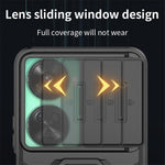 For Huawei nova 11 SE / nova 12 SE 4G Kickstand Phone Case with Slide Camera Cover
